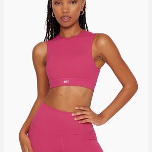 SET Active Luxform Razzle Crop Top
